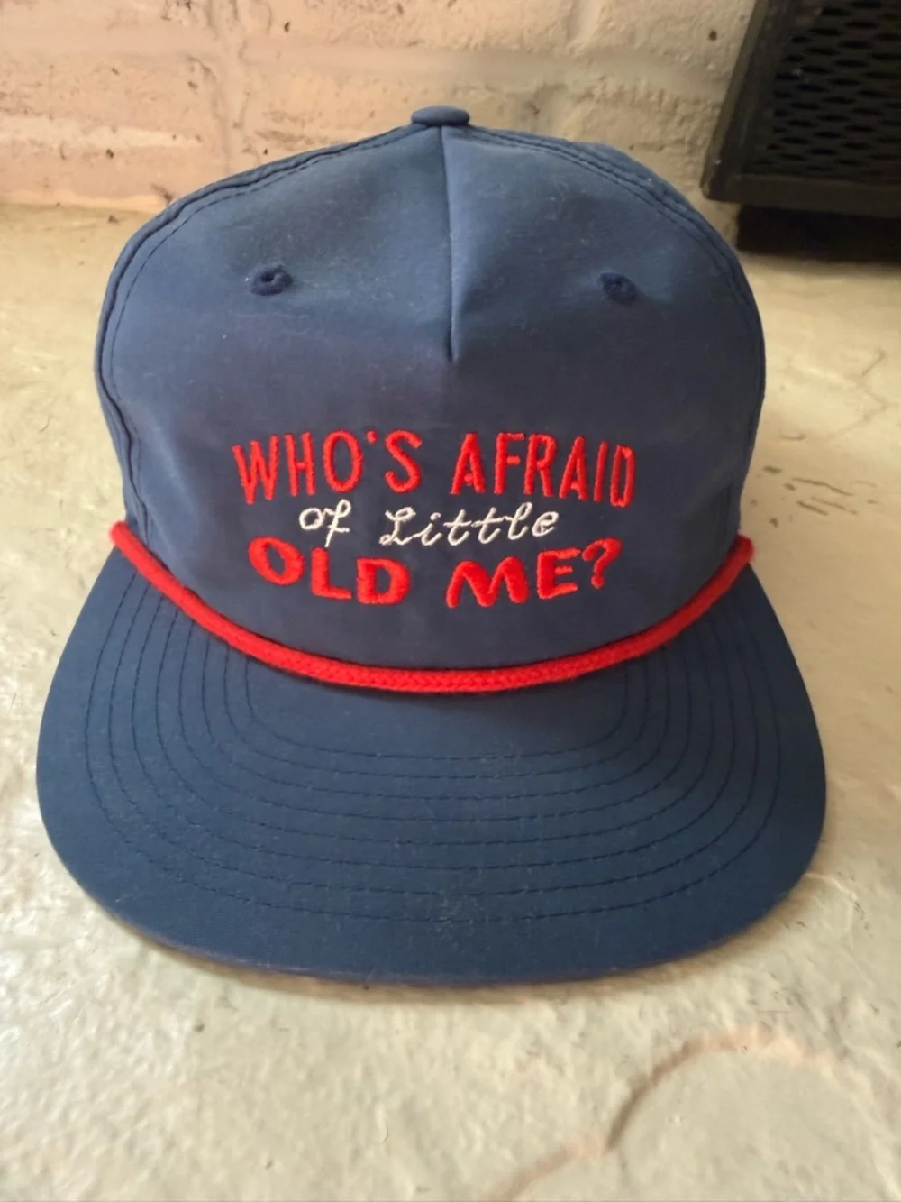 Taylor Swift TTPD Navy Embroidered Hat 🧢